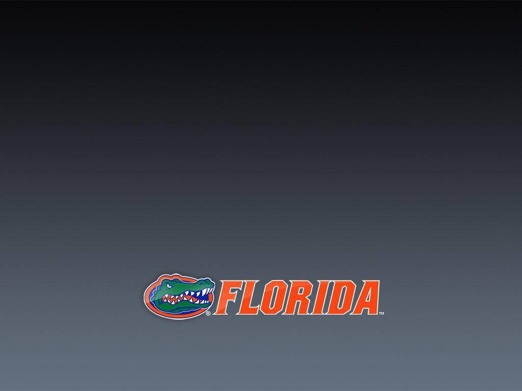 Logoder University Of Florida Gators In Orange Wallpaper