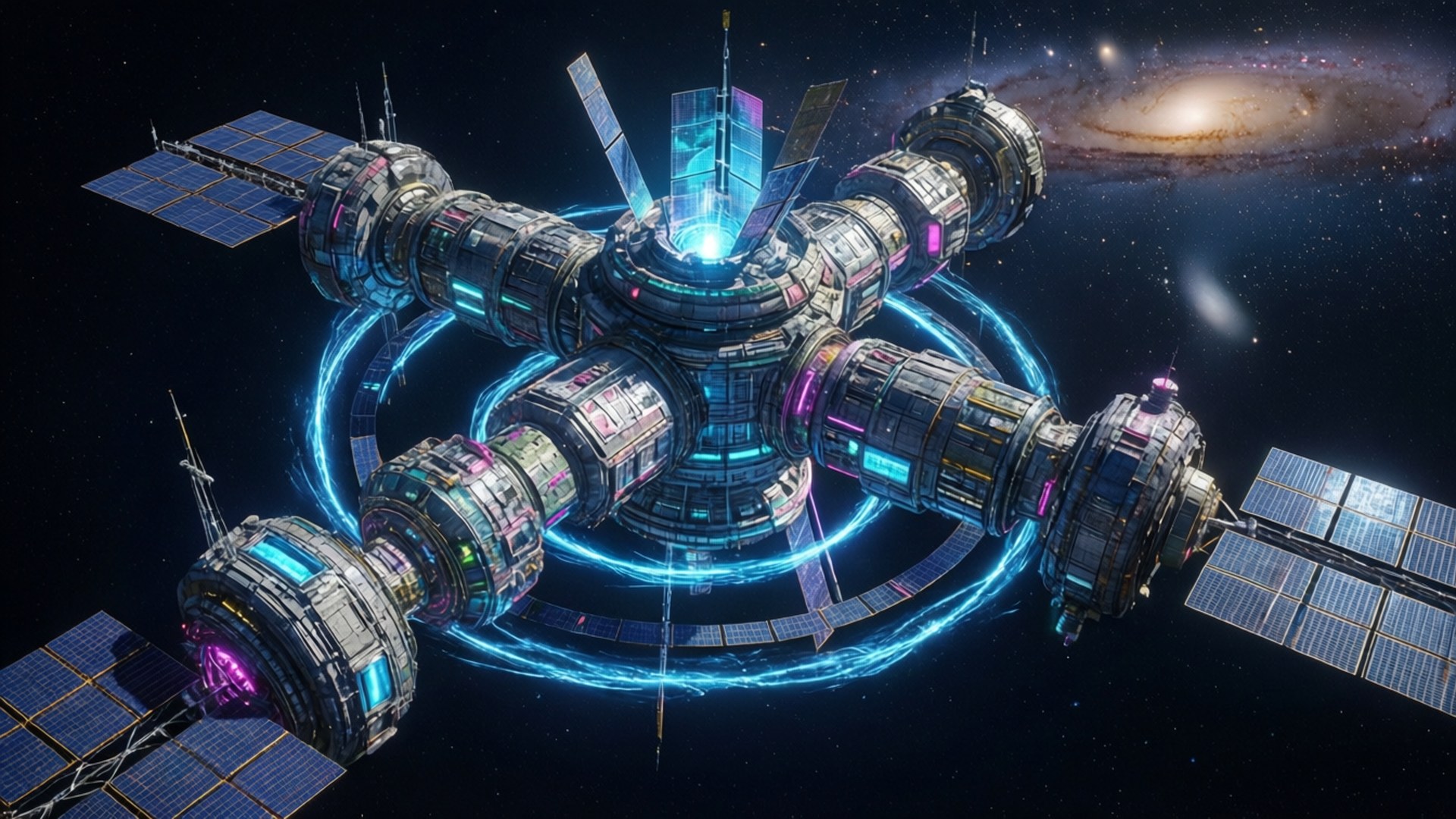 Orbital Array Station Wallpaper