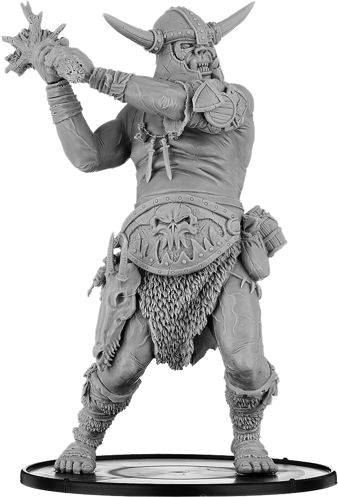 Orc Warrior Model PNG