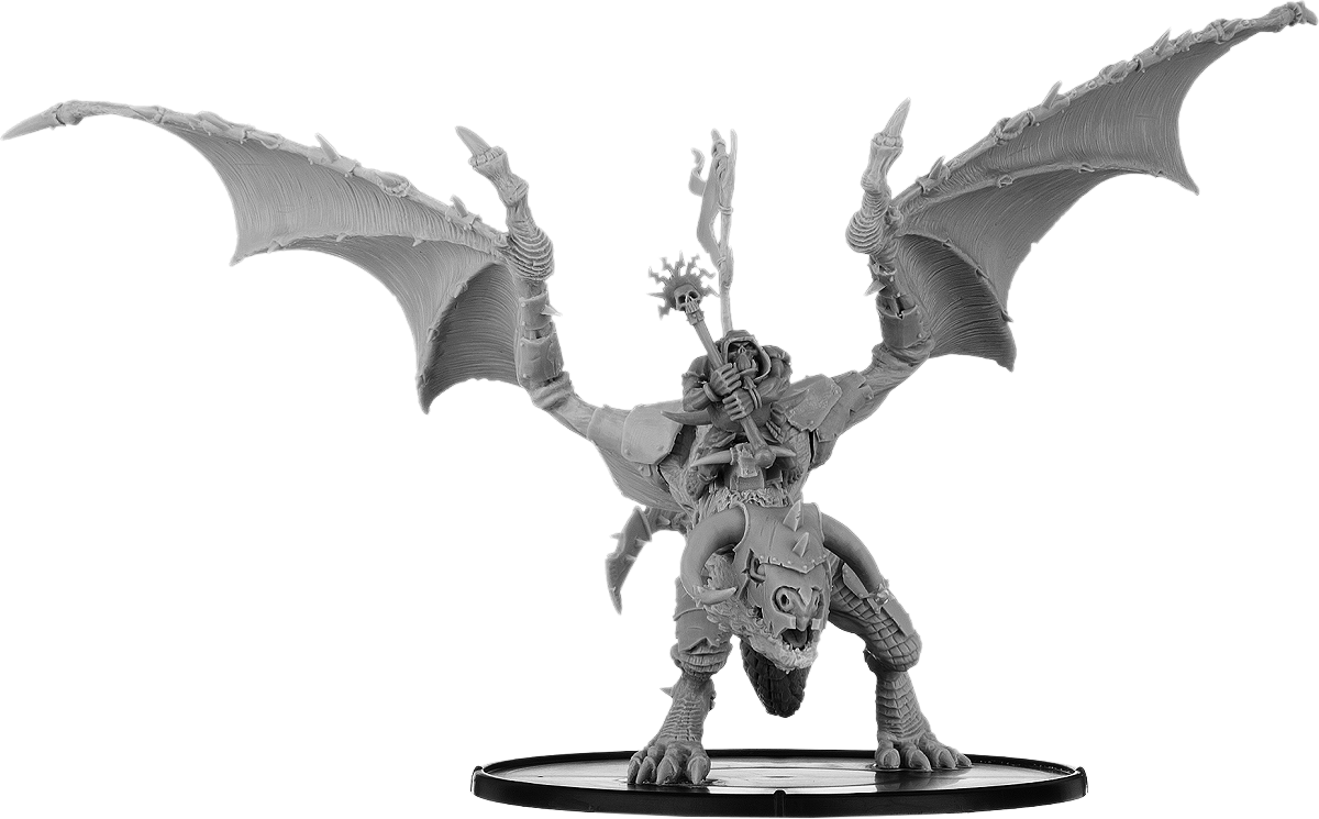 Orc Winged Beast Miniature PNG