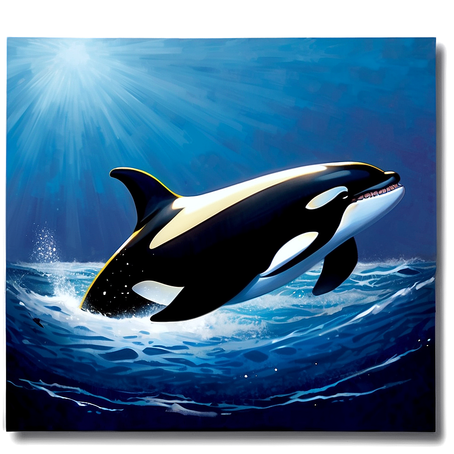 Orca In Moonlight Png 88 PNG