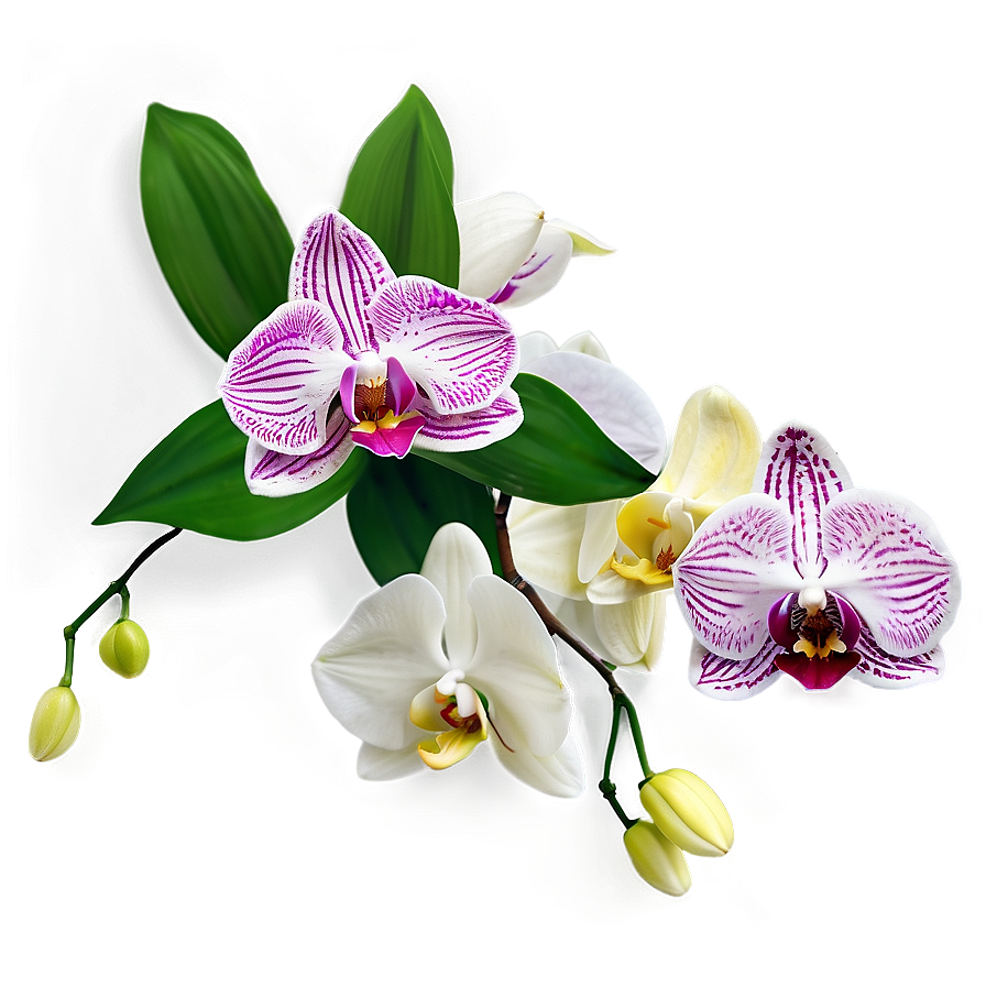 Orchid Bouquet Png 05242024 PNG