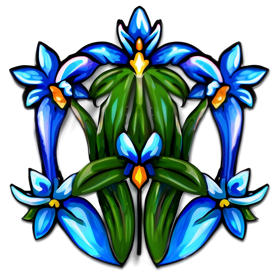 Orchid Emblem Png 05242024 PNG