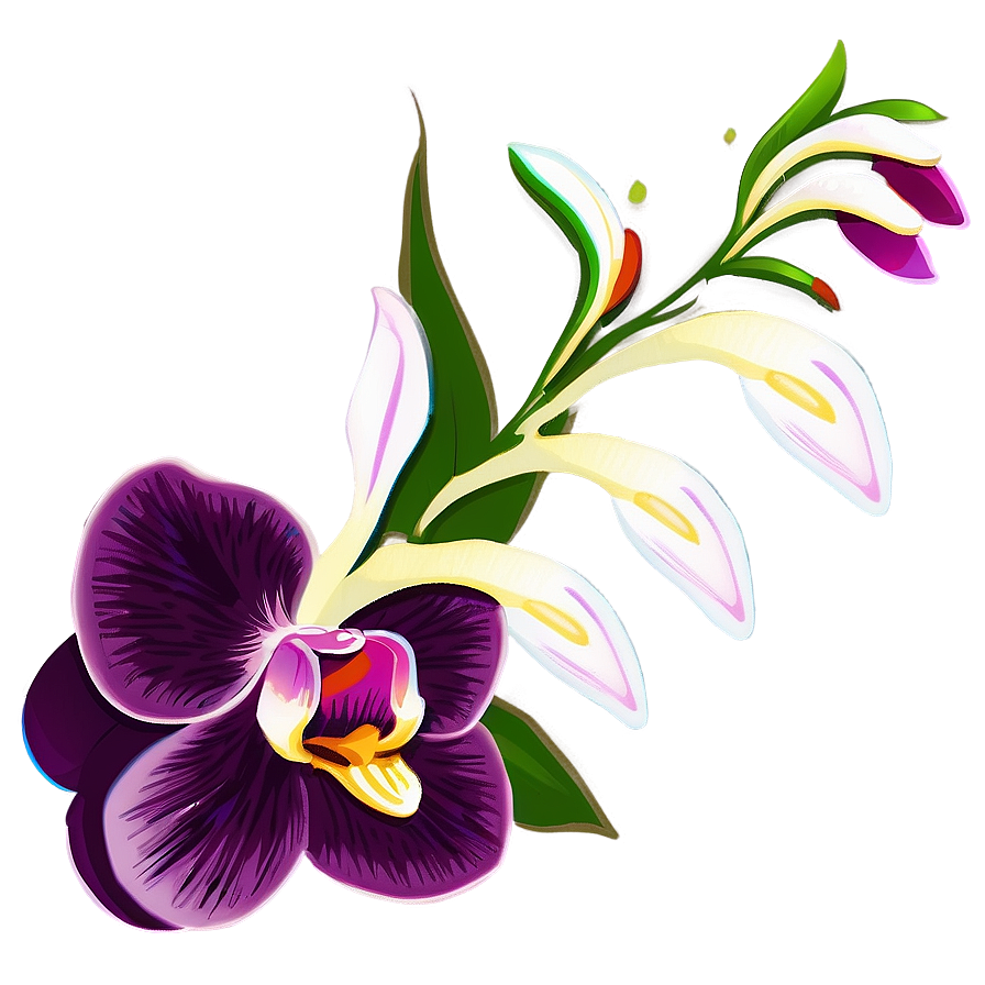 Orchid Emblem Png Pvt PNG