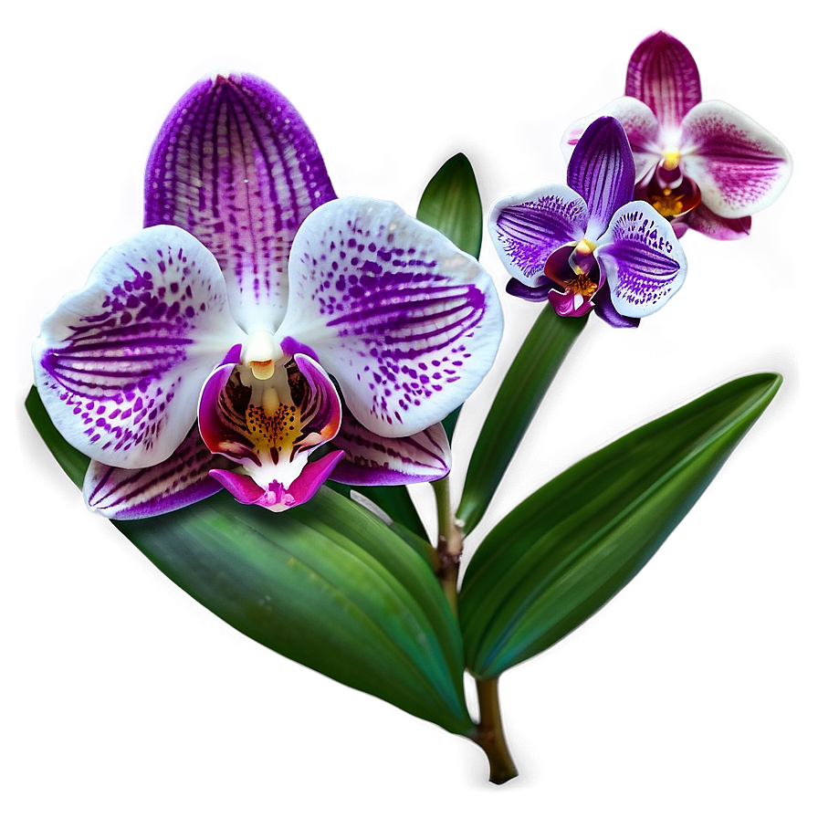 Download Orchid Fantasy Png Agx | Wallpapers.com