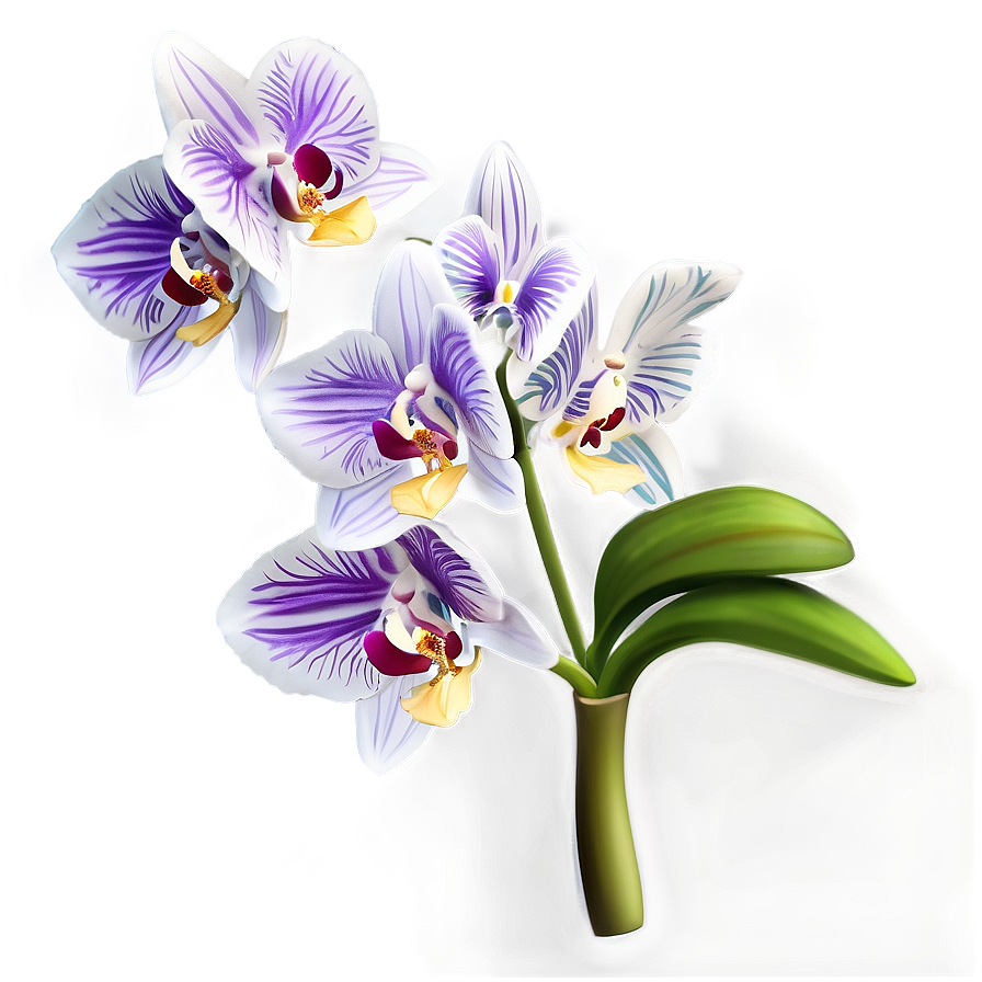 Orchid Spray Png 05242024 PNG