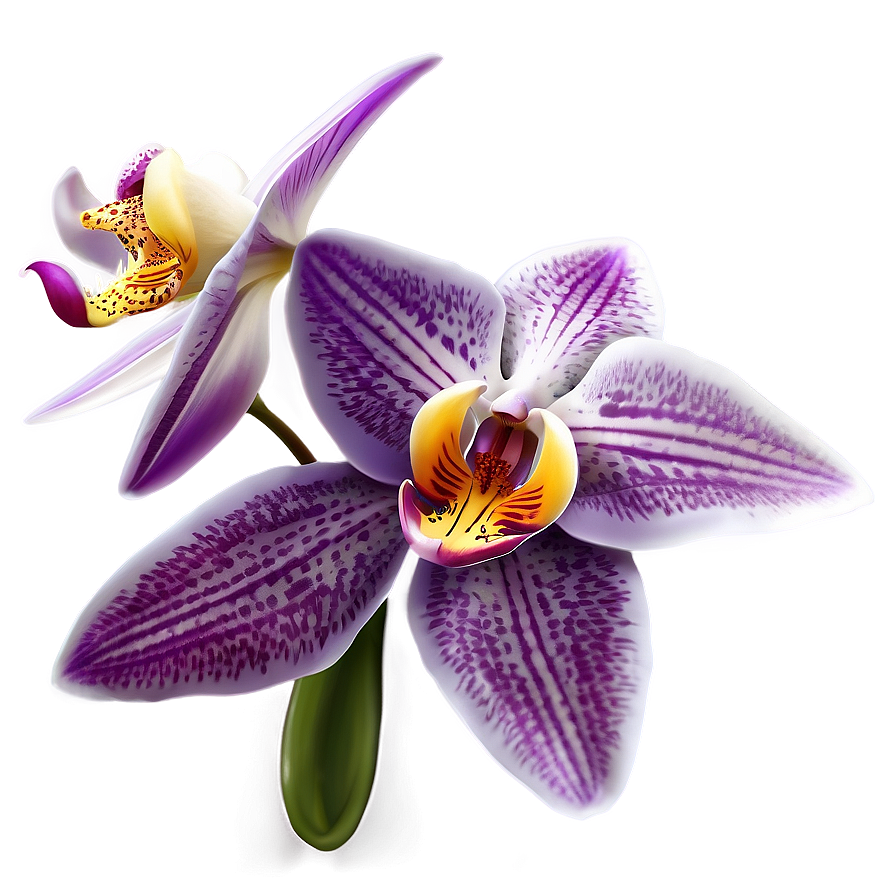 Download Orchid Vector Png Rrk | Wallpapers.com