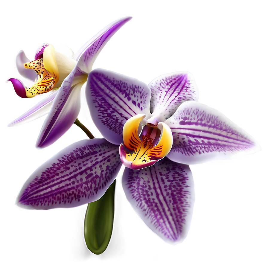Orchid Vector Png Rrk PNG