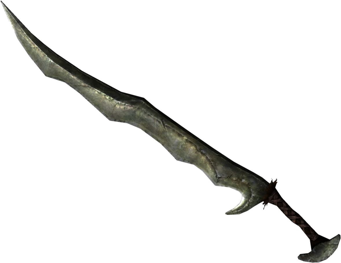 Orcish Curved Sword PNG