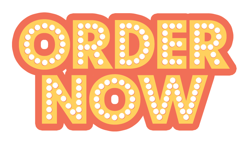 Order Now Retro Signage PNG