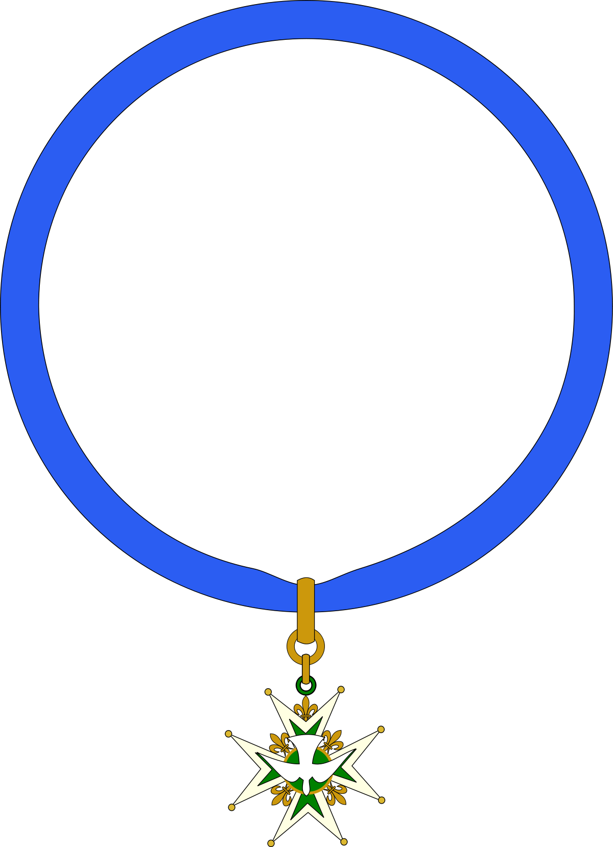 Orderofthe Star Necklace PNG
