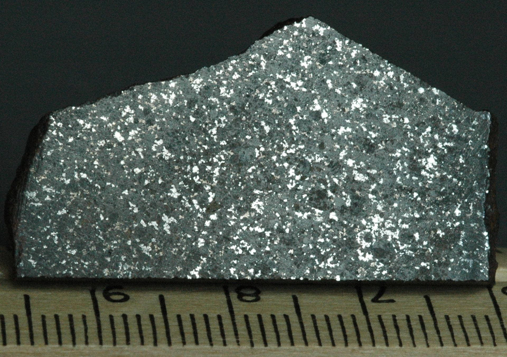 Ordinary Chondrite Containing Iron Up-close Picture