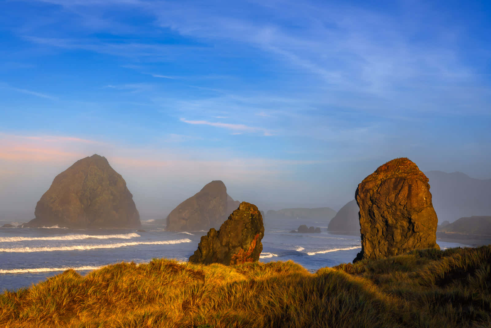 Enjoying a Stroll Along the Oregon Coast