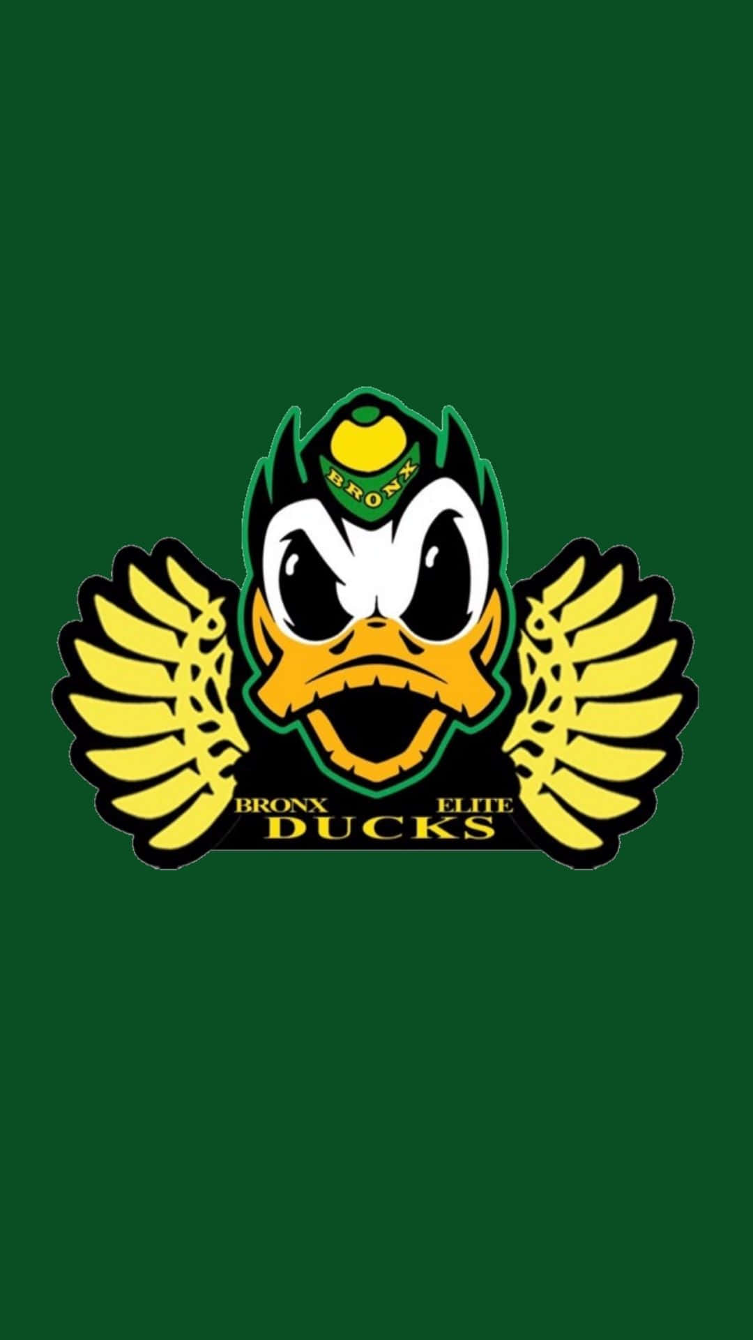 Oregon Ducks Football Team in Action Wallpaper