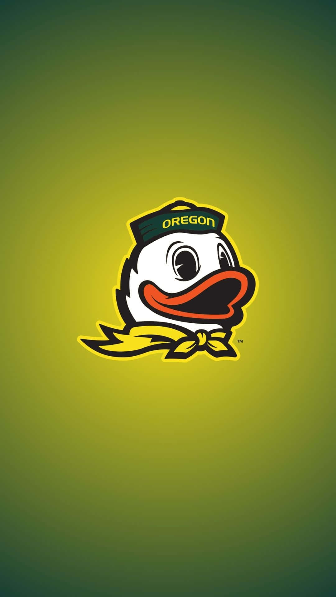 Exciting Oregon Ducks Football Game Moment Wallpaper
