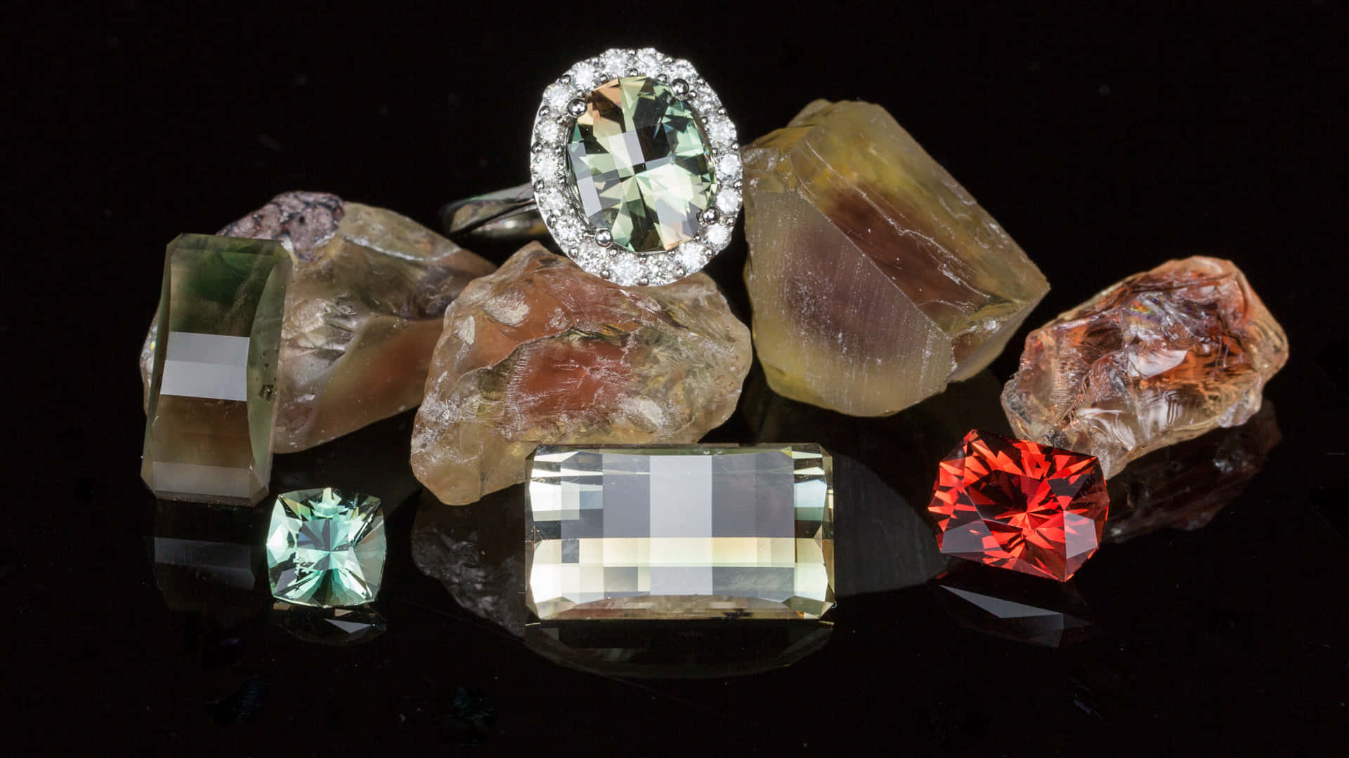 Oregon Gemstone And Crystals Wallpaper