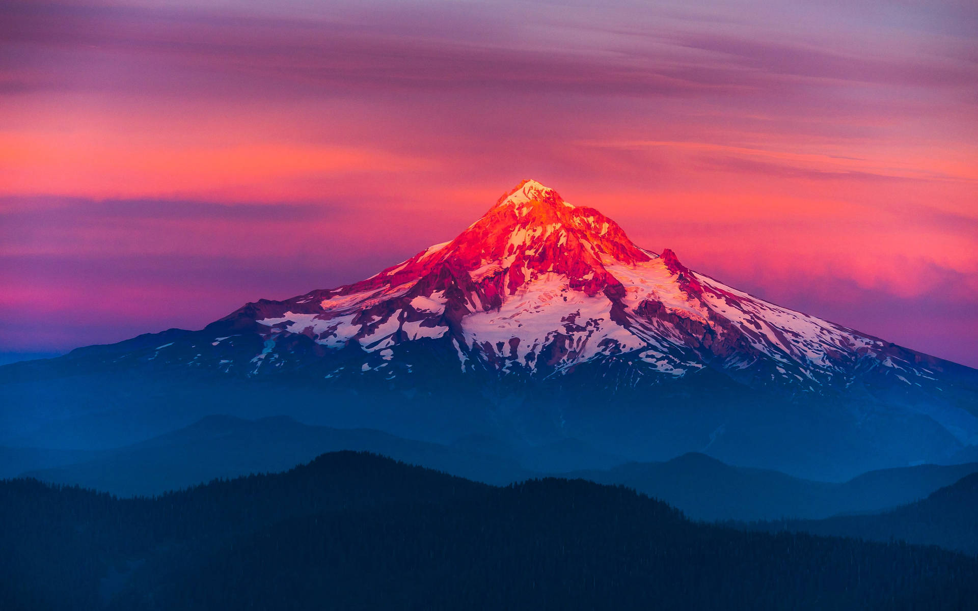 Oregon Mount Hood Sunset