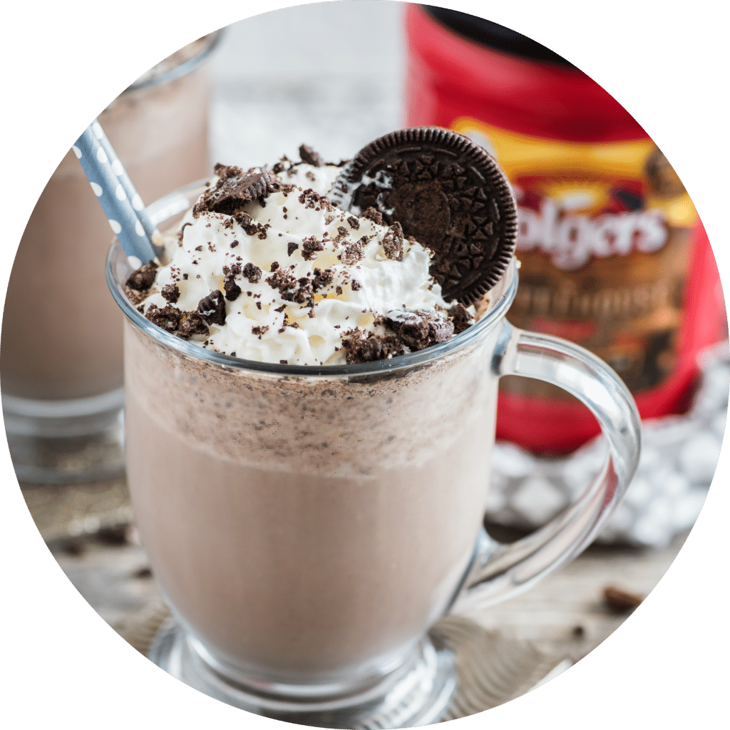 Oreo Milkshake Delight PNG