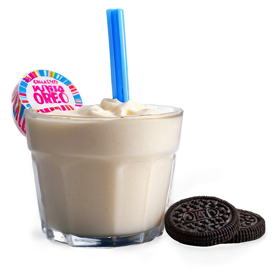 Oreo Milkshake Ingredient Png 06132024 PNG