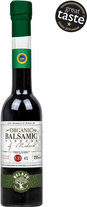 Organic Balsamic Vinegar Bottle PNG