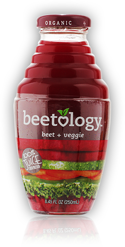 Organic Beetology Beet Veggie Juice Bottle PNG