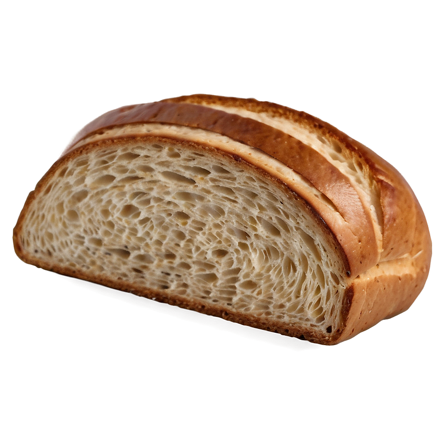 Organic Bread Slice Png 06132024 PNG