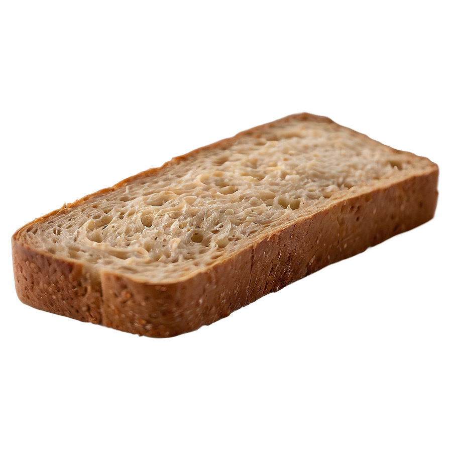 Organic Bread Slice Png 06132024 PNG