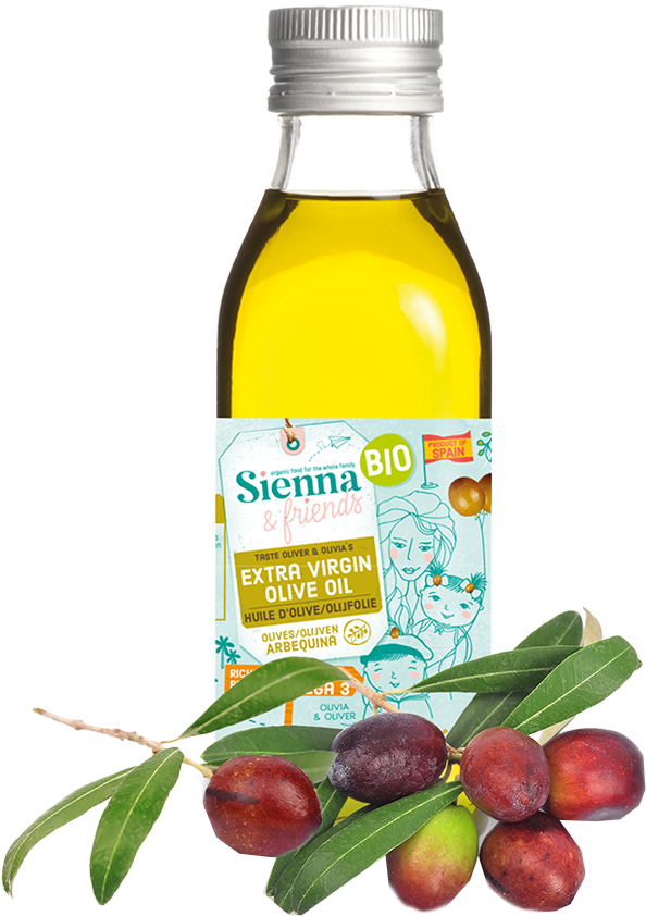 Organic Extra Virgin Olive Oil Bottle PNG