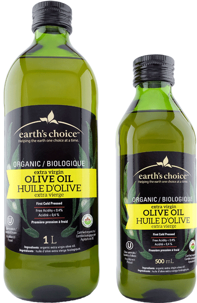 Organic Extra Virgin Olive Oil Bottles PNG