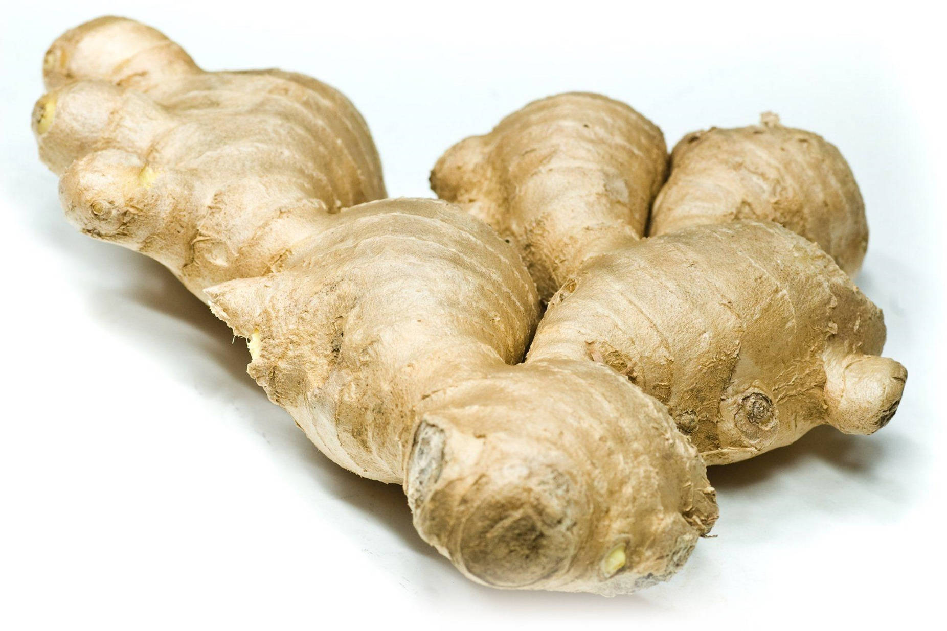 Download Organic Ginger Root Vegetable Close Up Wallpaper