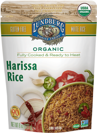 Organic Harissa Rice Package PNG
