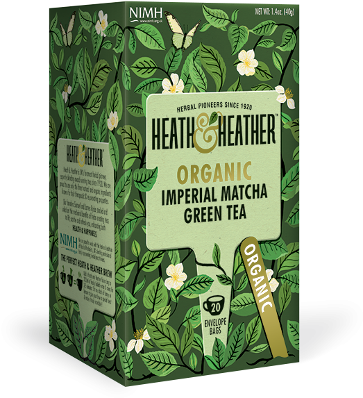 Organic Imperial Matcha Green Tea Package PNG