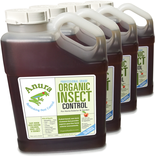 Organic Insect Control Jugs PNG