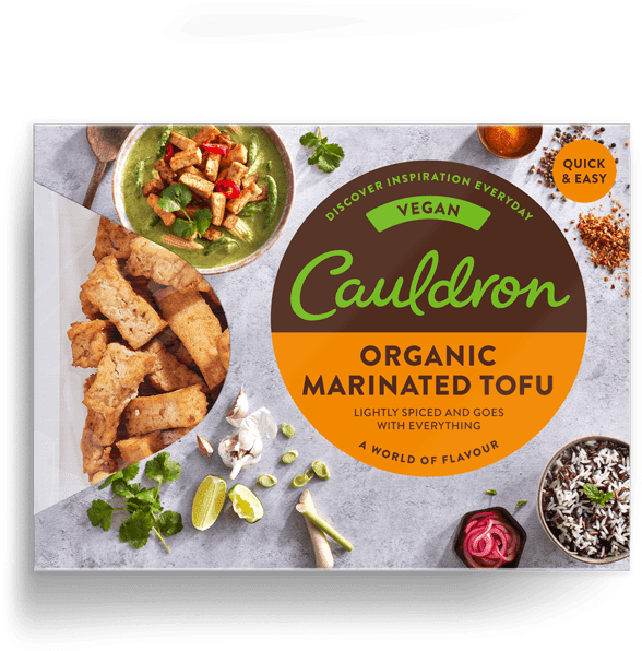 Organic Marinated Tofu Package PNG