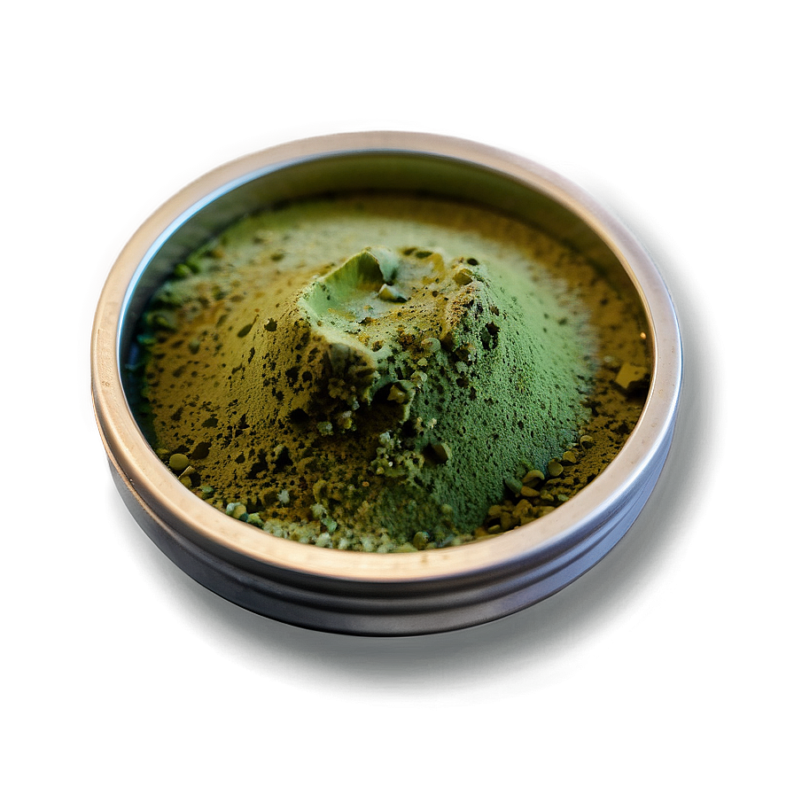 Organic Matcha Powder Tin Png 06252024 PNG