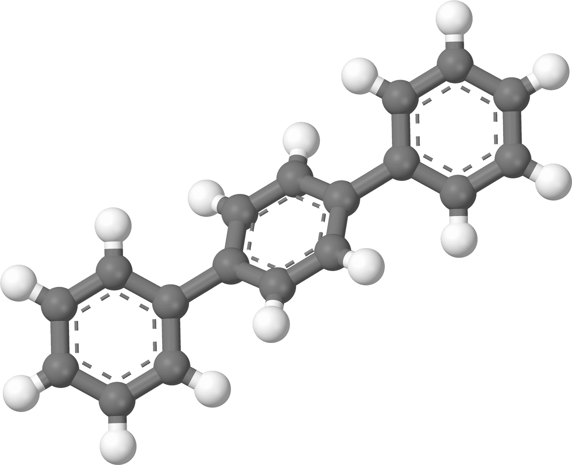 Organic Molecule3 D Model PNG