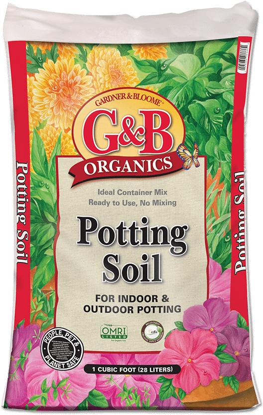 Organic Potting Soil Bag PNG