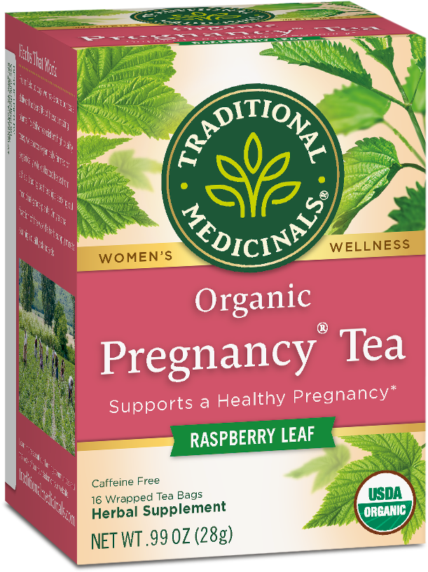 Organic Pregnancy Tea Raspberry Leaf PNG