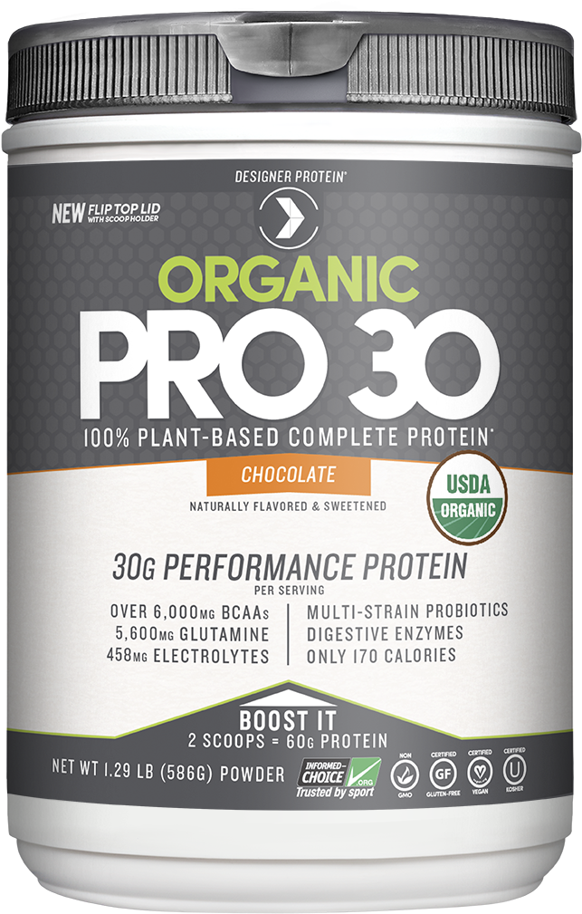 Organic Protein Powder Chocolate Flavor PNG