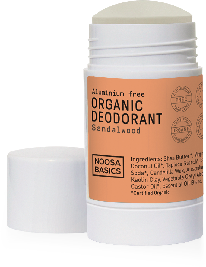 Organic Sandalwood Deodorant Product PNG