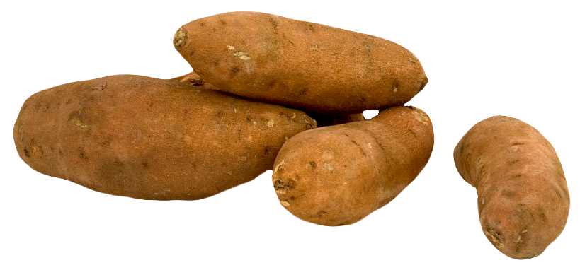 Organic Sweet Potatoes PNG