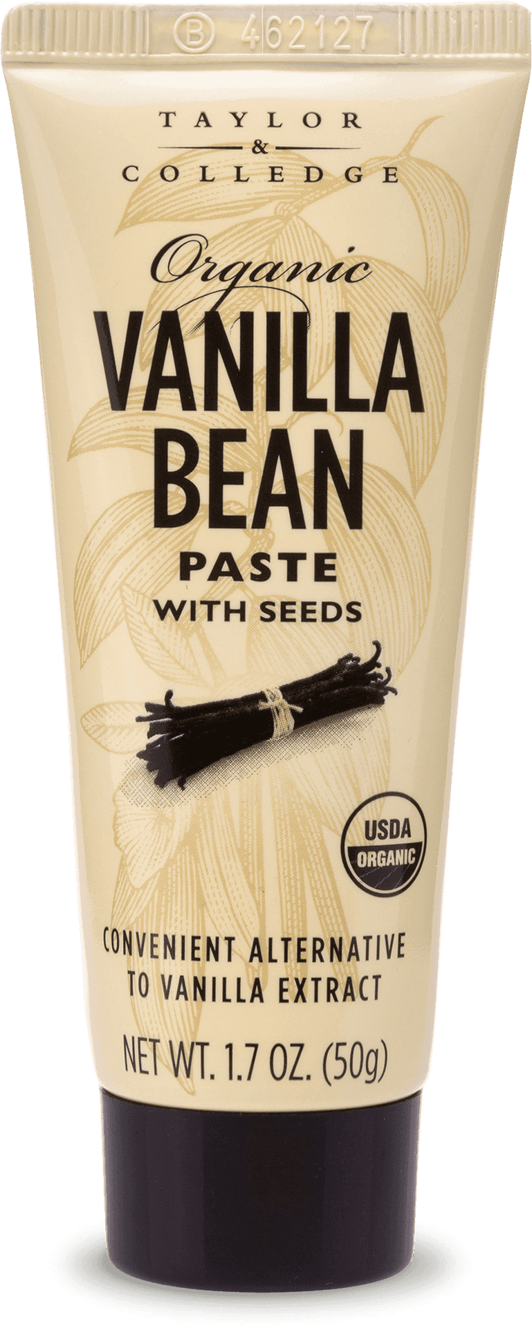 Organic Vanilla Bean Paste Tube PNG