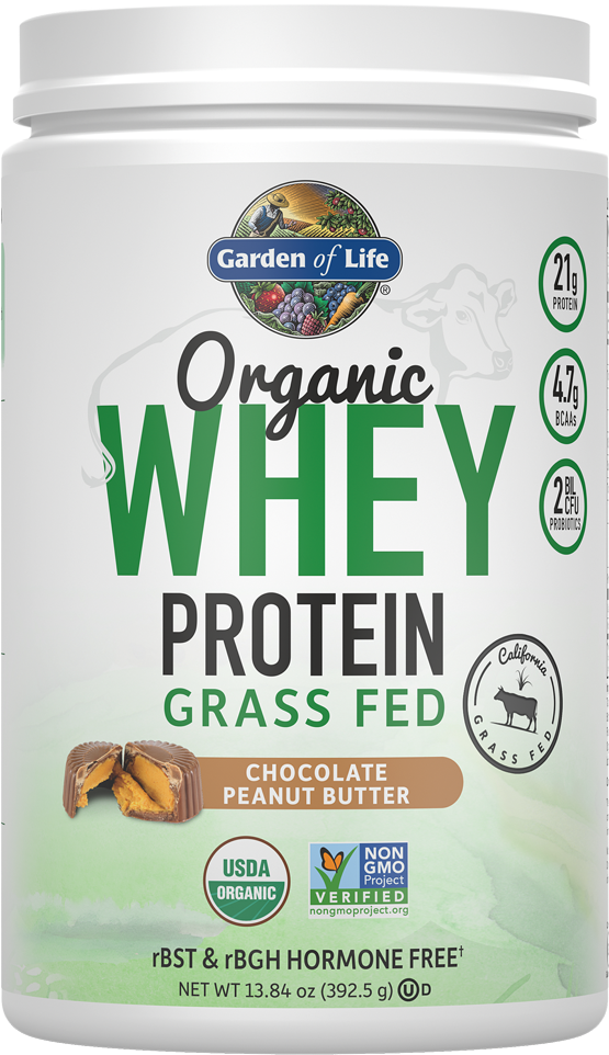 Organic Whey Protein Powder Chocolate Peanut Butter PNG