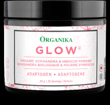 Organika Glow Organic Schisandra Hibiscus Powder PNG