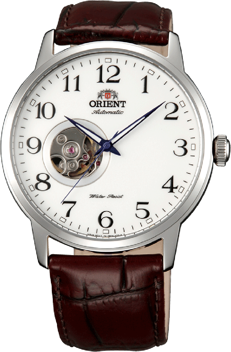 Orient Automatic Watchwith Open Heart Design PNG