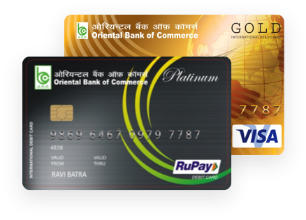 Oriental Bank Commerce Debit Cards PNG