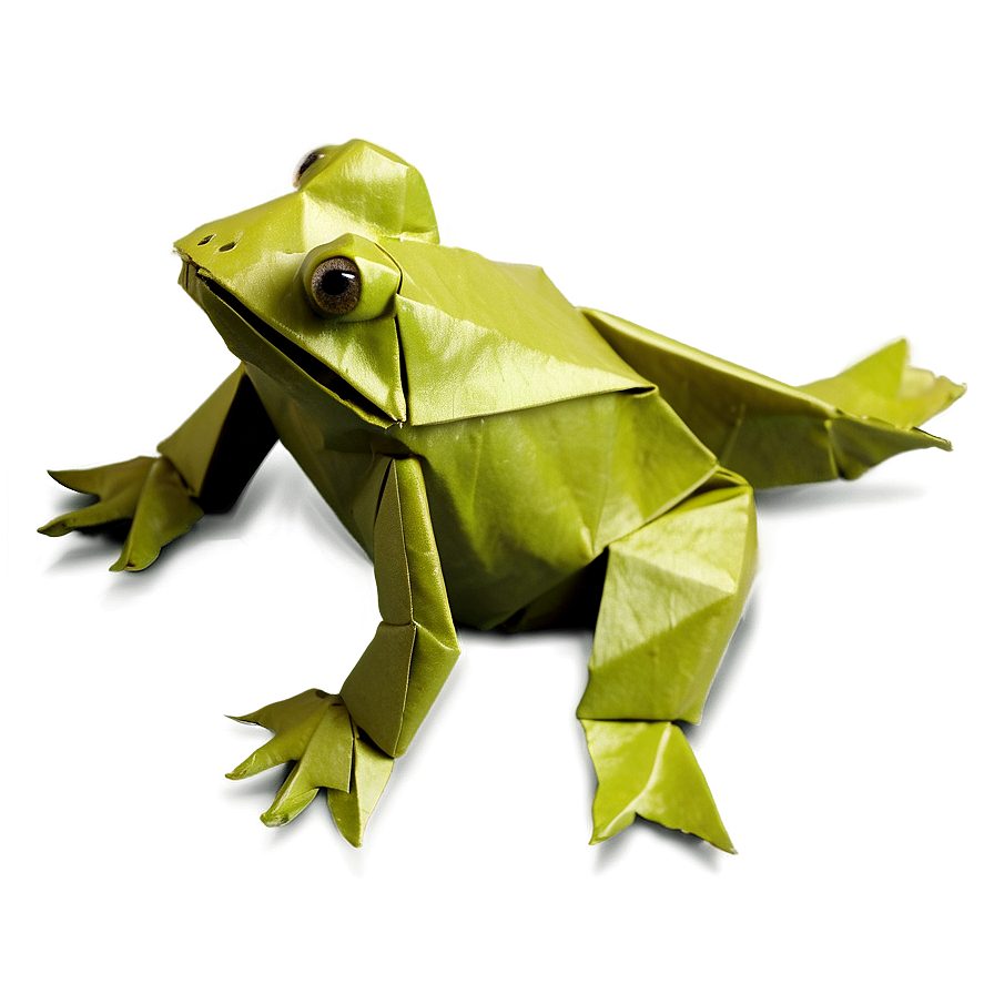 Origami Frog Png Wwo PNG