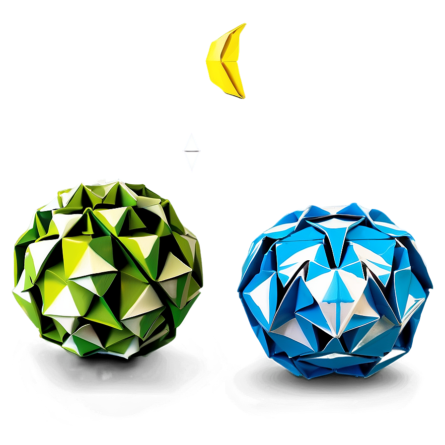 Origami Magic Ball Wonder Png 06112024 PNG