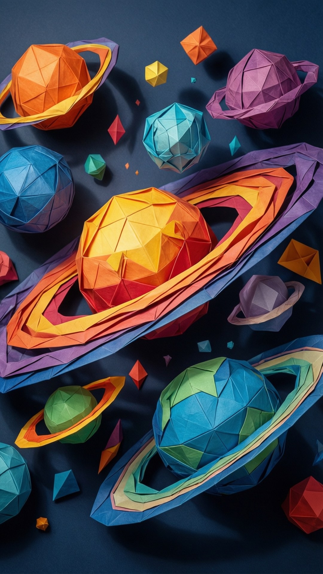 Origami Reiche Hintergrundbilder