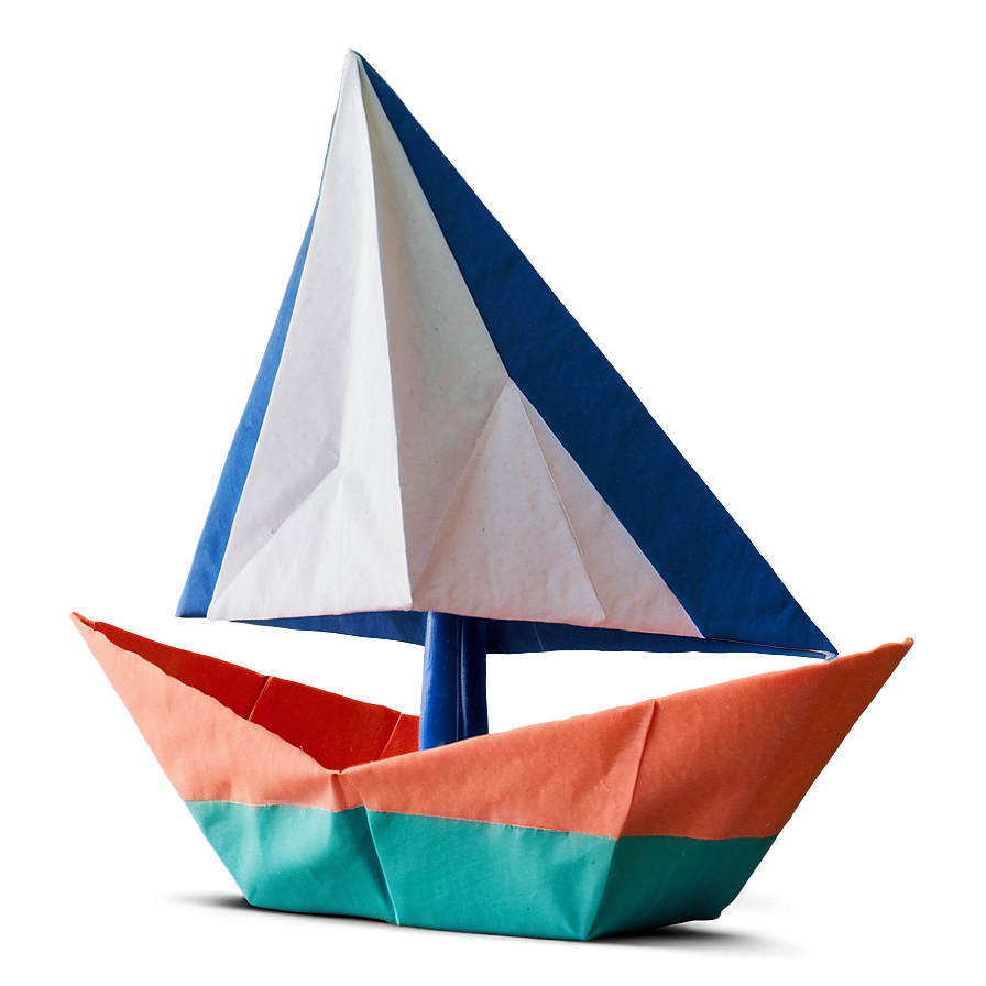 Download Origami Sailboat Tutorial Png Dtd | Wallpapers.com